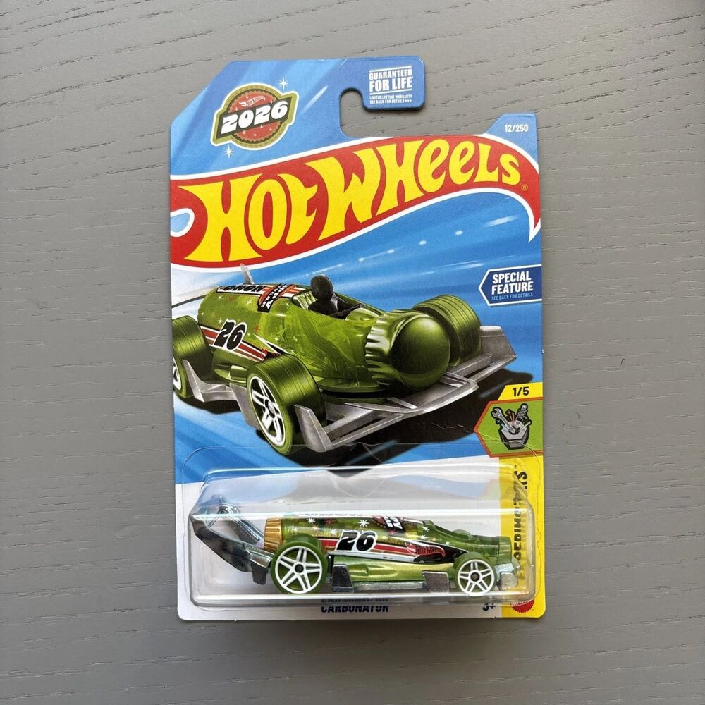 Hot Wheels 2026 A Case Carbonator 1/5 Experimotors Opener New Years ’26 MOMC